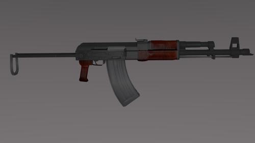 AKMS-47 Foldable Assault Rifle preview image